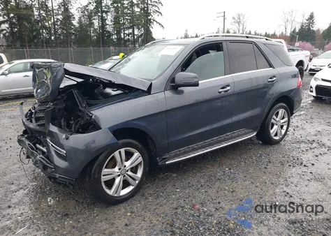 2015 Mercedes-Benz Ml 350 4Matic из США, поврежденный, VIN 4JGDA5HB8FA590738